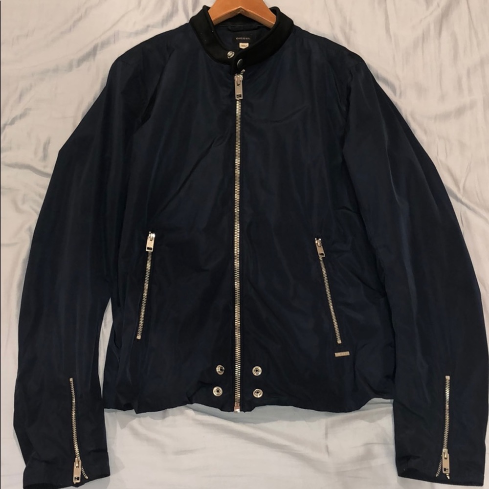 DIESEL Men’s Navy Blue Jacket